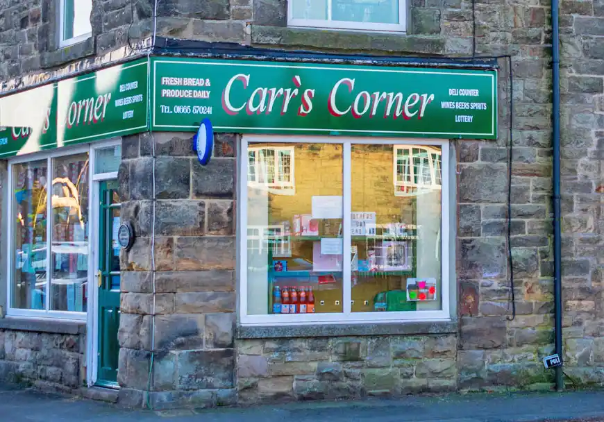 Carr's Corner in Longframlington