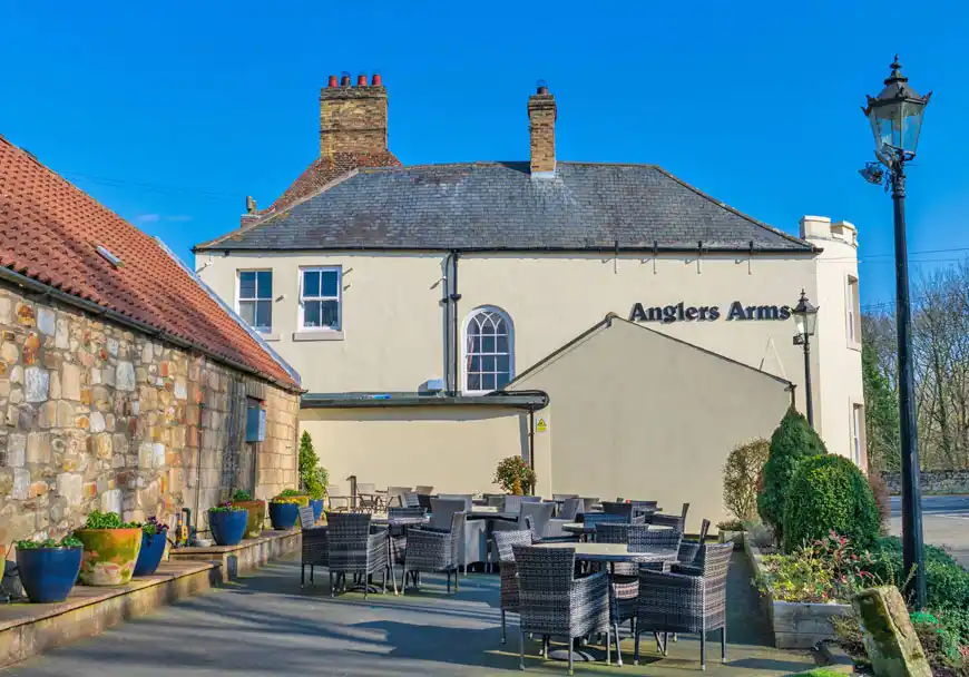 The Anglers Arms in Weldon Bridge near Longframlington
